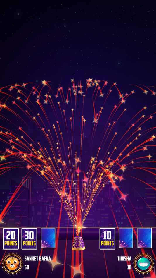 #4. Fireworks Battle (iOS) 由: Sanket Bafna