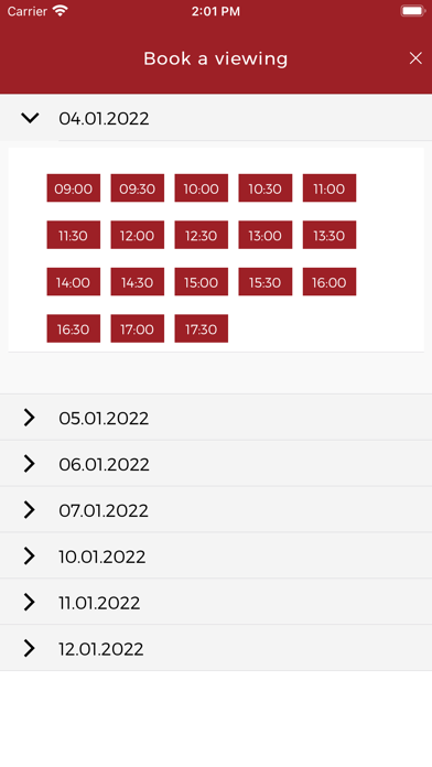 Milestone Estate Agents Screenshot