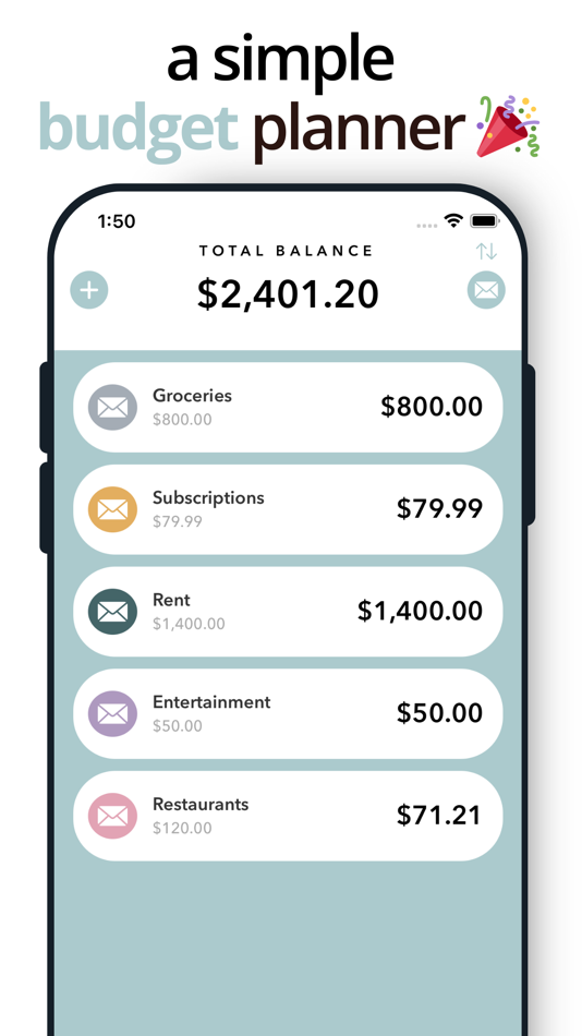 Envy: Envelope Budget Planner - 1.0.32 - (iOS)