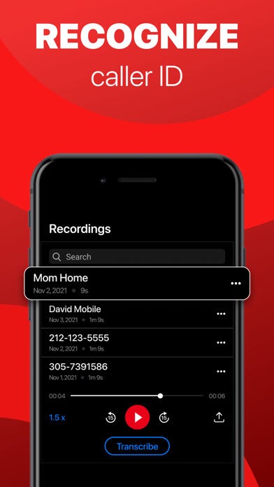 TapRecorder - Call Recorder Screenshot