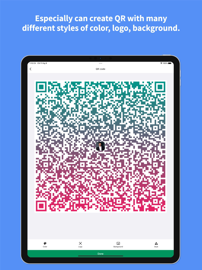QR code Barcode UPC Reader