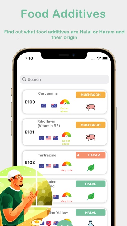 Find Halal food, Scanner Haram screenshot-3