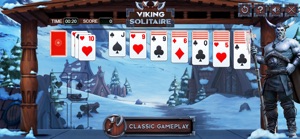 Klondike Solitaire Vikings screenshot #2 for iPhone