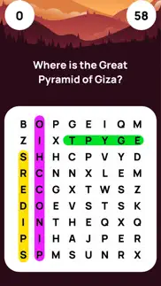 crossword puzzle: trivia world iphone screenshot 2