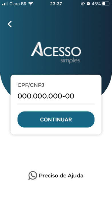 Acesso Simples Screenshot