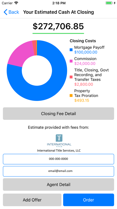 International Title Services Screenshot