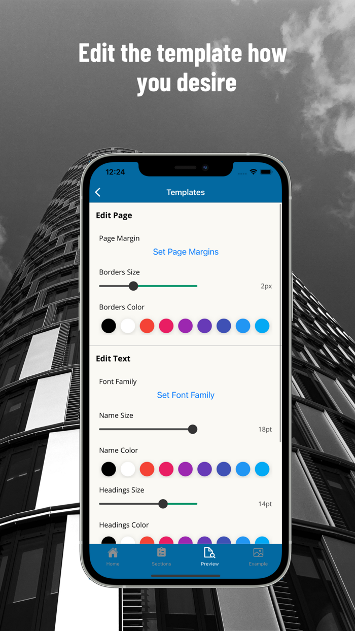 Simple CV CV Maker App