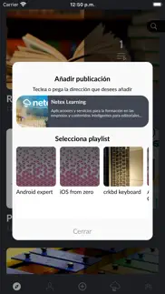 learning cloud share iphone screenshot 3