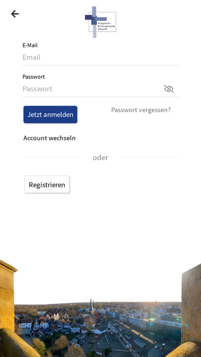 Ev. Kirchengemeinde Gütersloh Screenshot