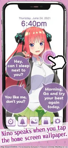 Game screenshot Quintuplets Alarm apk