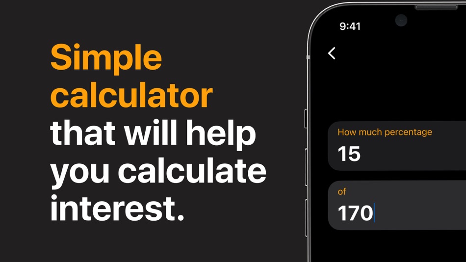 Easy Calculator Percentage (iOS) Podle: Iurii Filin Easy Calculator Percentage (iOS) Podle: Iurii Filin