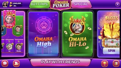 Omaha Poker™- Unlimited Play Screenshot