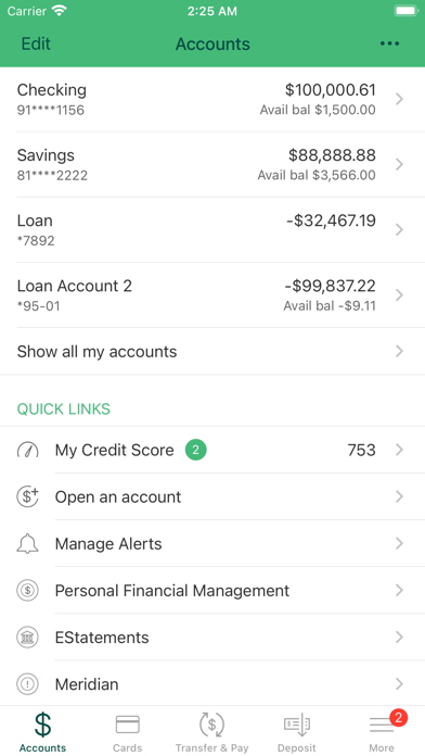 Maui County FCU Screenshot