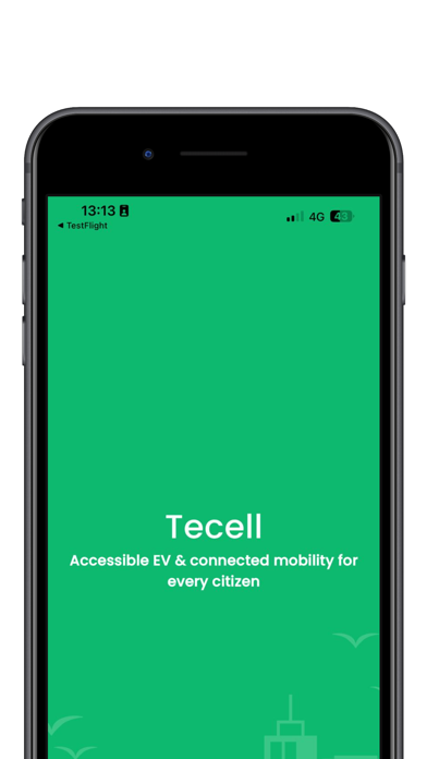 Tecell EV Charging Screenshot
