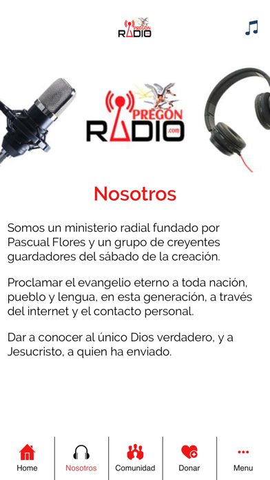 Pregon Radio Screenshot