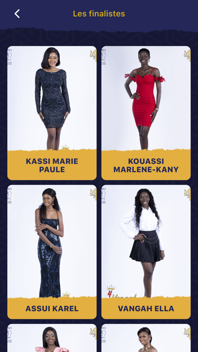 Miss Côte d'ivoire Screenshot