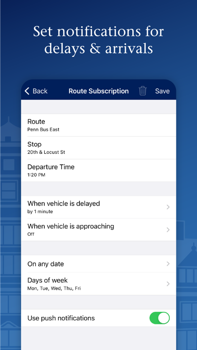 PennTransit Mobile Screenshot