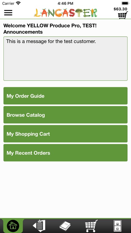 Lancaster Online Ordering