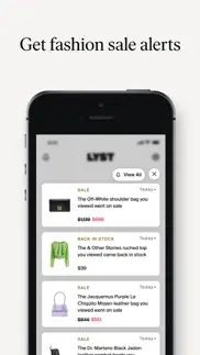 lyst: shop fashion brands iphone screenshot 2