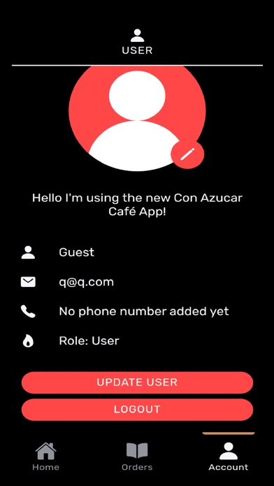 Con Azucar Cafe Screenshot