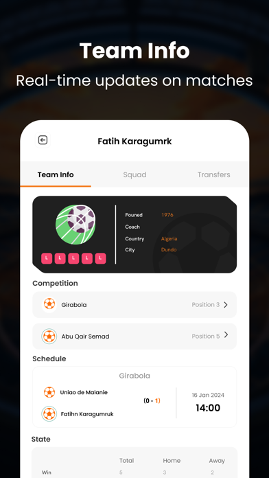 Football Live Score - Soccer Screenshot