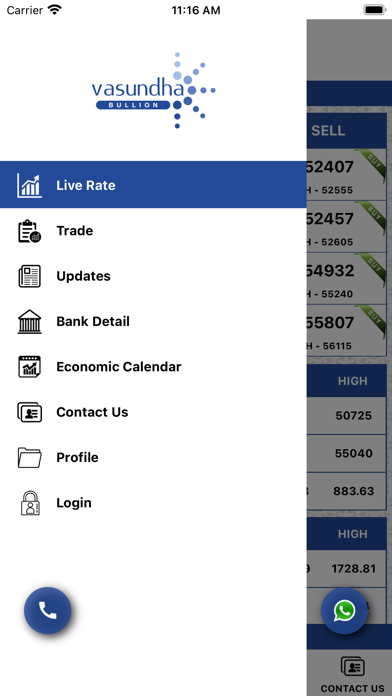 Vasundha Bullion Screenshot