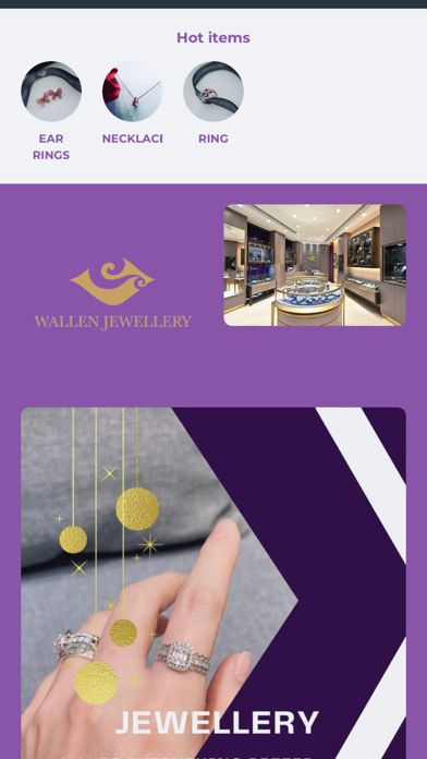 Wallen Jewellery Screenshot
