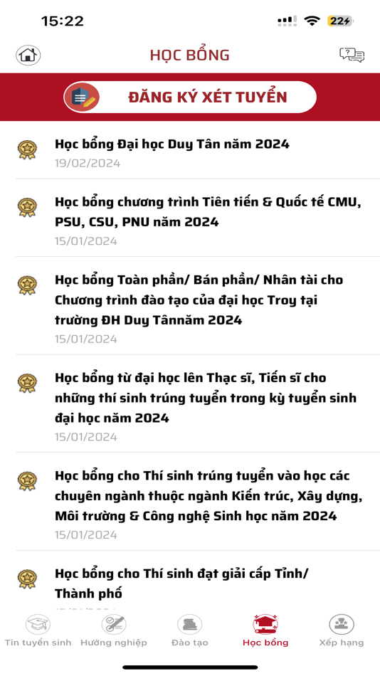 #7. Tuyển Sinh DTU (iOS) 由: Duy Tan University