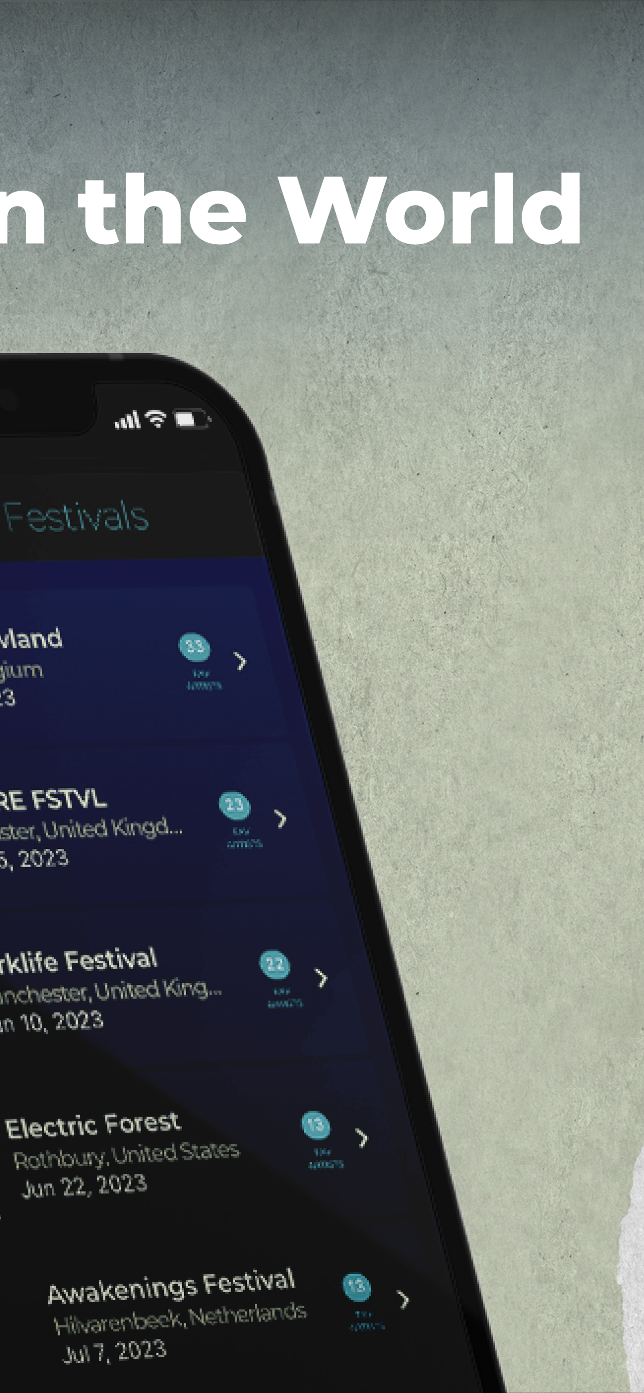 FestGPS: Music Festival Finder