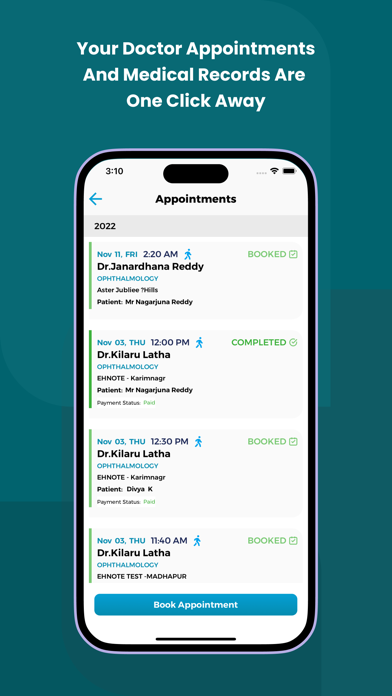 EHNOTE Care Screenshot