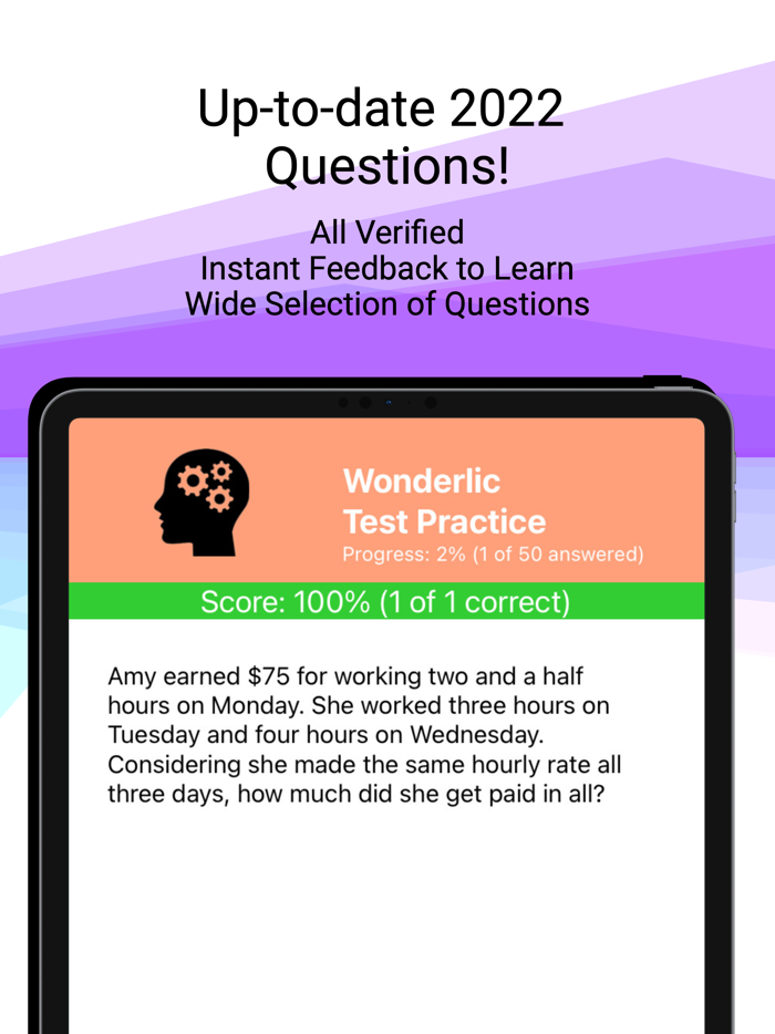 Wonderlic Test Practice