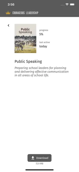 Game screenshot Courageous Leadership apk