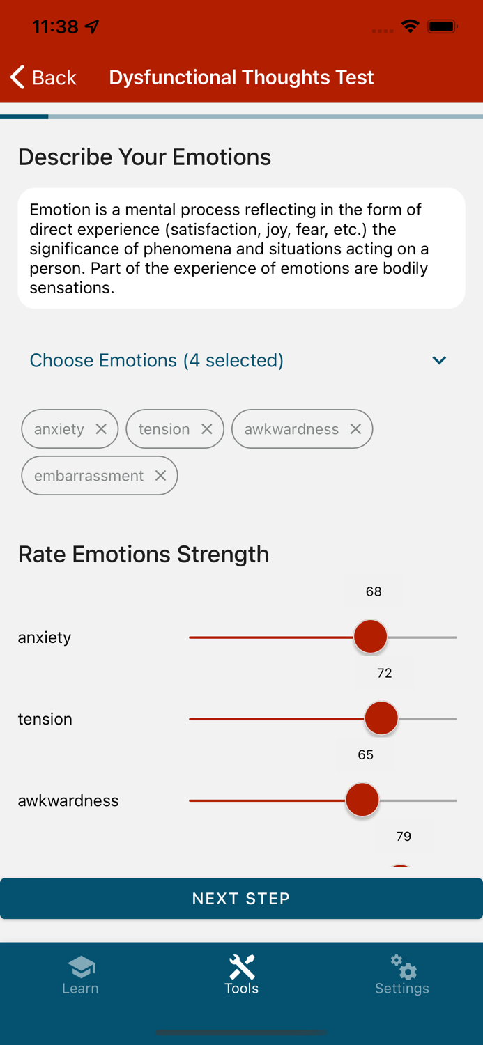 CopingCard CBT Mental Health