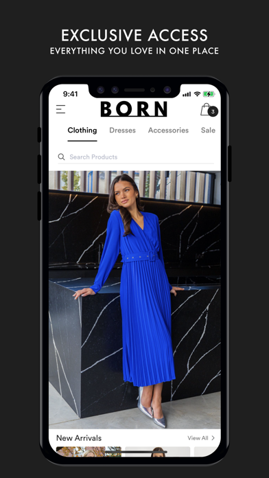 Born Clothing Screenshot