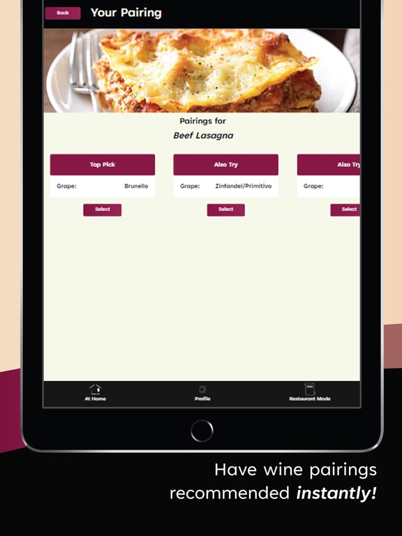 WineView iPad screenshot 4 - Food & Drink app