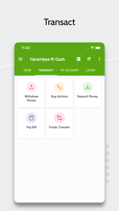Harambee M-Cash Screenshot