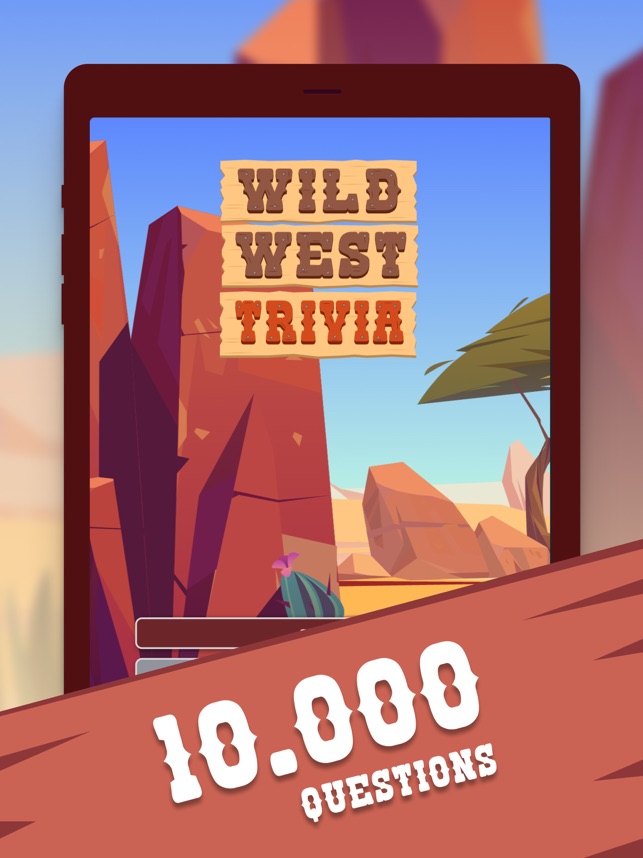 Quiz - The Wild Wild West on the App Store