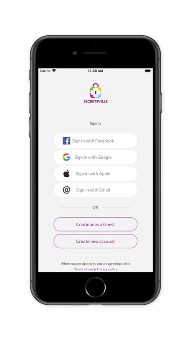 Secretsville iPhone screenshot 8 - News app