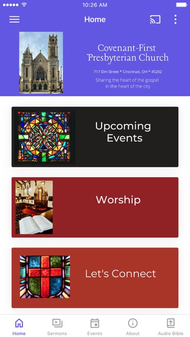 Covenant-First Presbyterian Screenshot