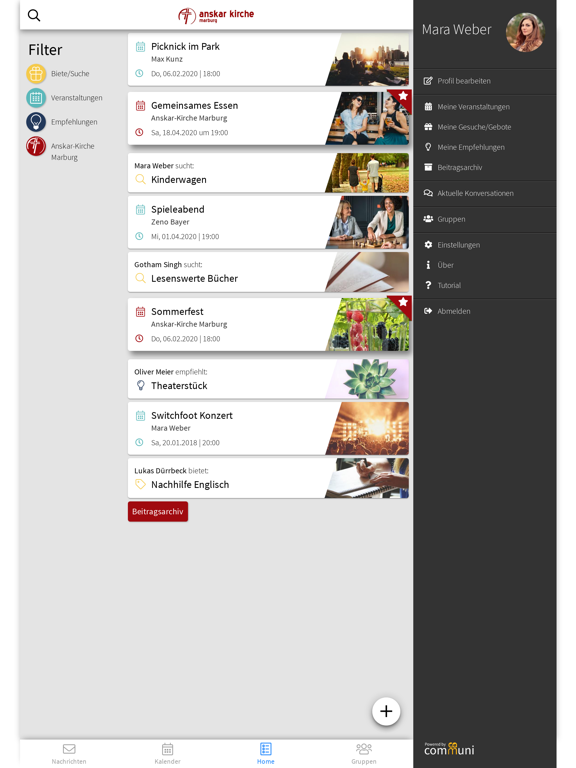 Screenshot #4 pour Anskar-Kirche Marburg