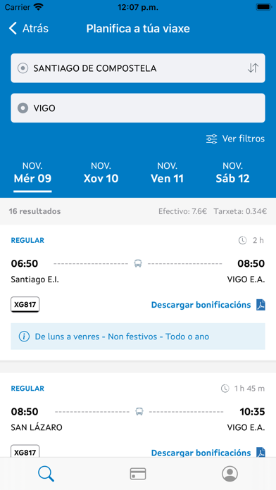 Transporte Público de Galicia Screenshot