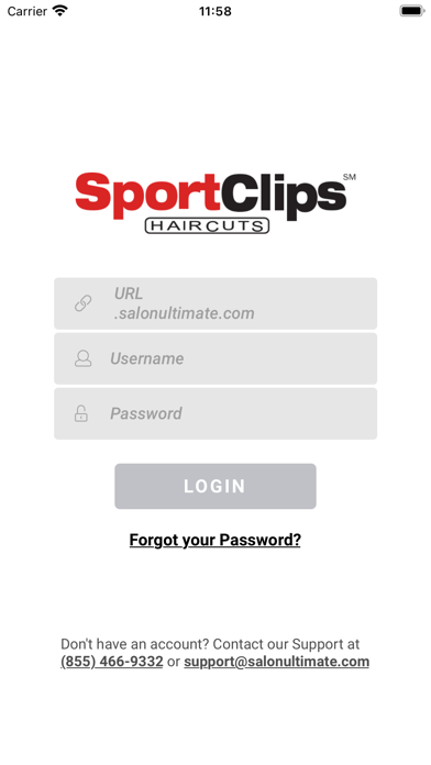 Sport Clips Scorecard App Screenshot