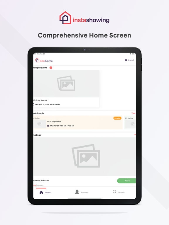Instashowing iPad screenshot 1 - Business app