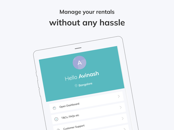 RentoMojo Products On Rent