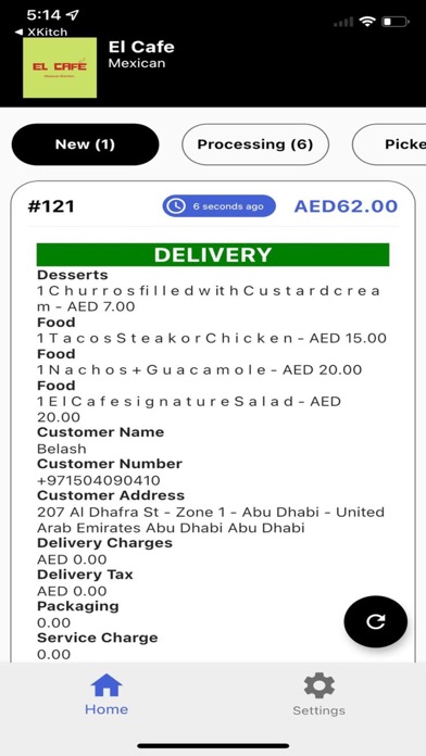 XKitch Partner Screenshot