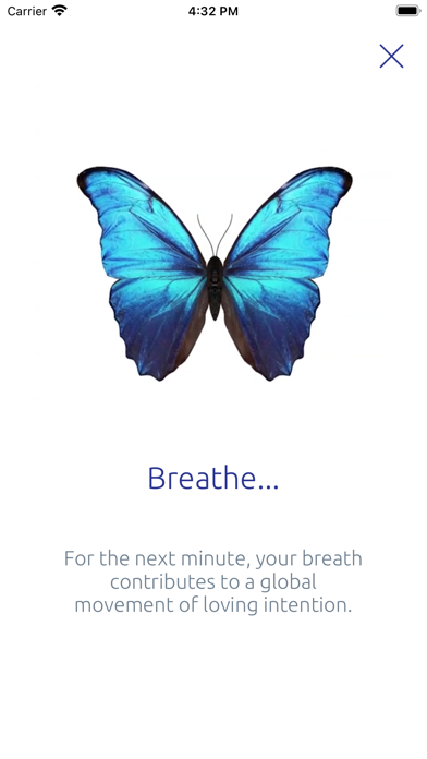 BELove Breathing App Screenshot