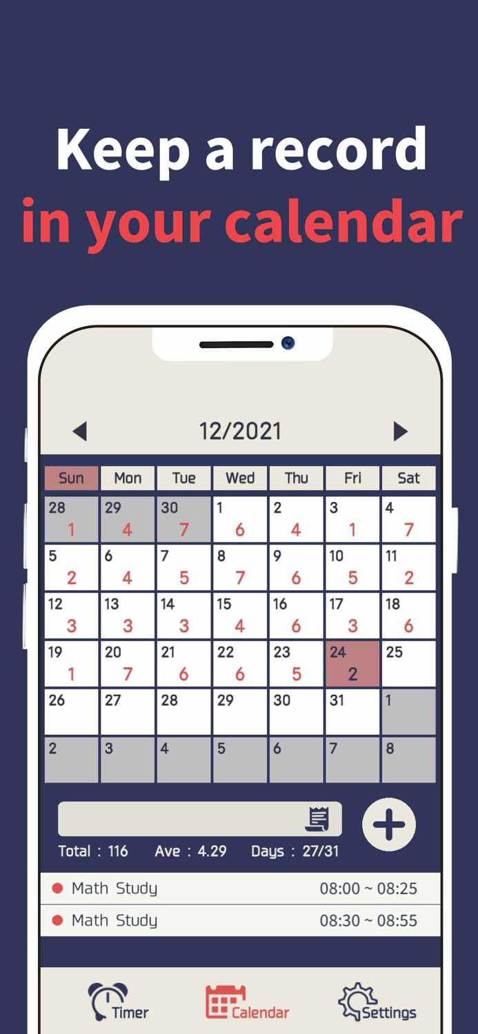 PomodoroTimer - Focus to do