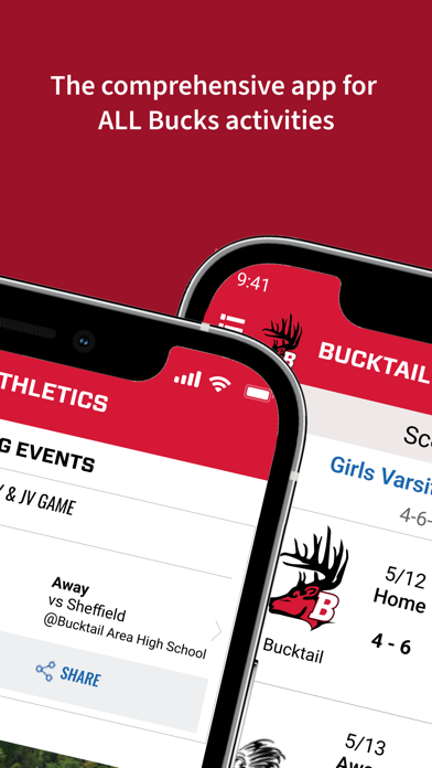 Bucktail Athletics Screenshot