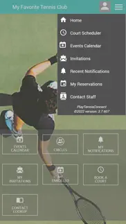 bossier tennis center iphone screenshot 4