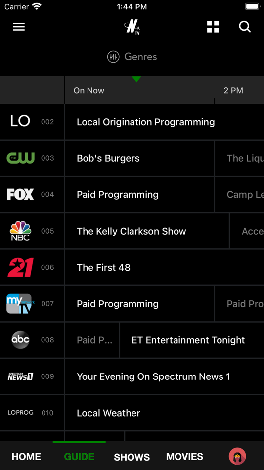 #3. Nortex TV (iOS) 由: TiVo Platform Technologies LLC